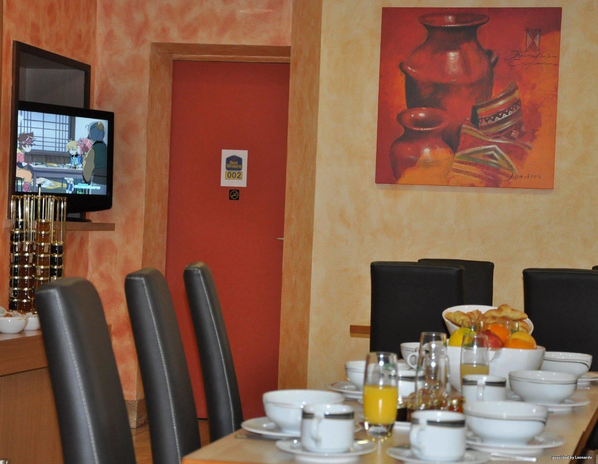 Best Western Hotel De Paris Laval  Restoran fotoğraf